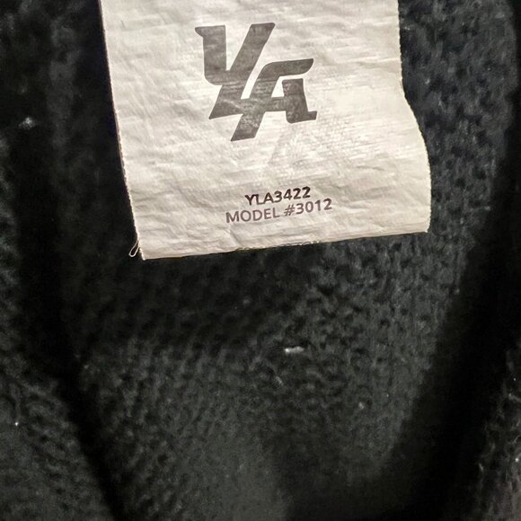 YoungLA 3012 - Drop Shoulder Knit Cut-Off (X-Large/Black) - Picture 6 of 6